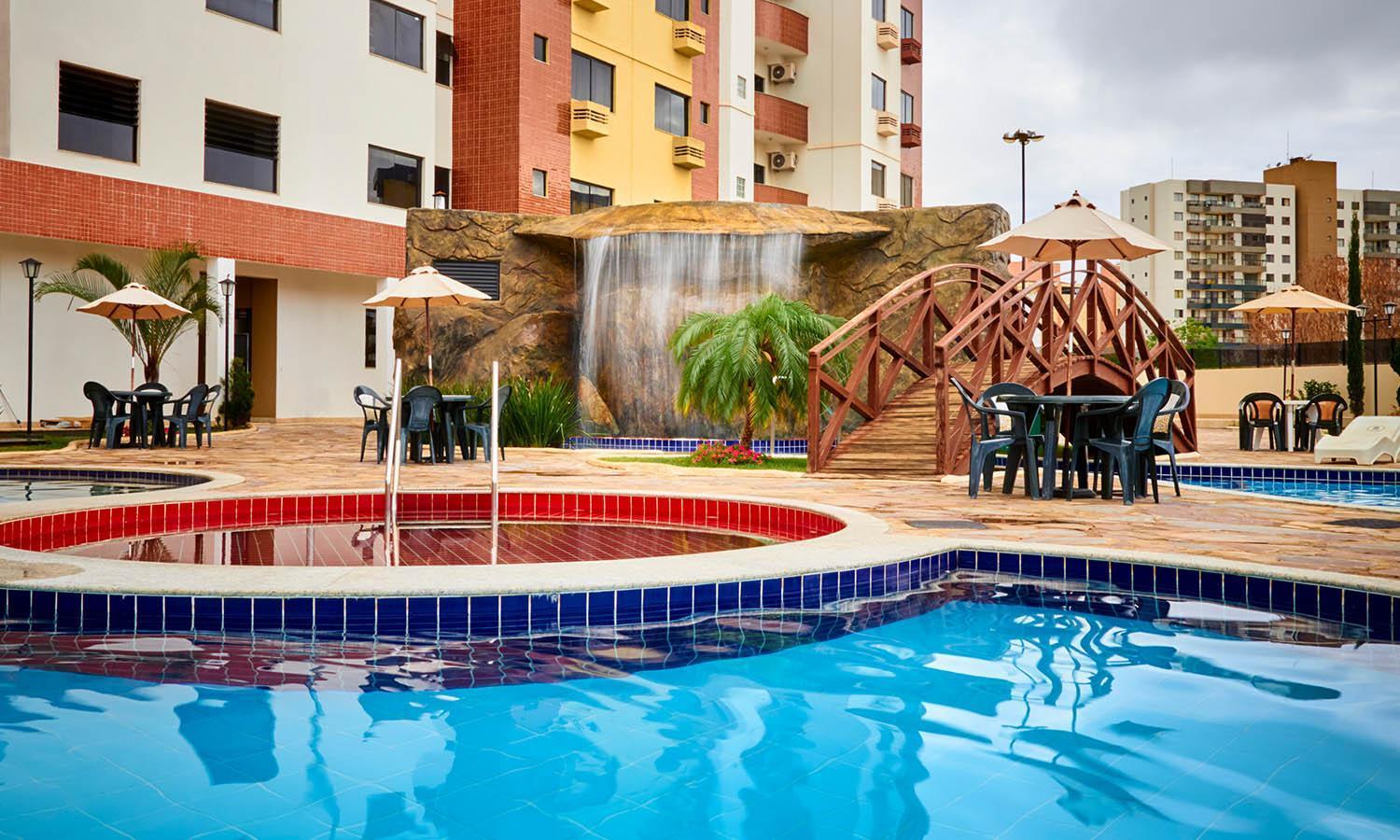 Apartament Golden Dolphin Supreme - Viva Ferias Caldas Novas Zewnętrze zdjęcie