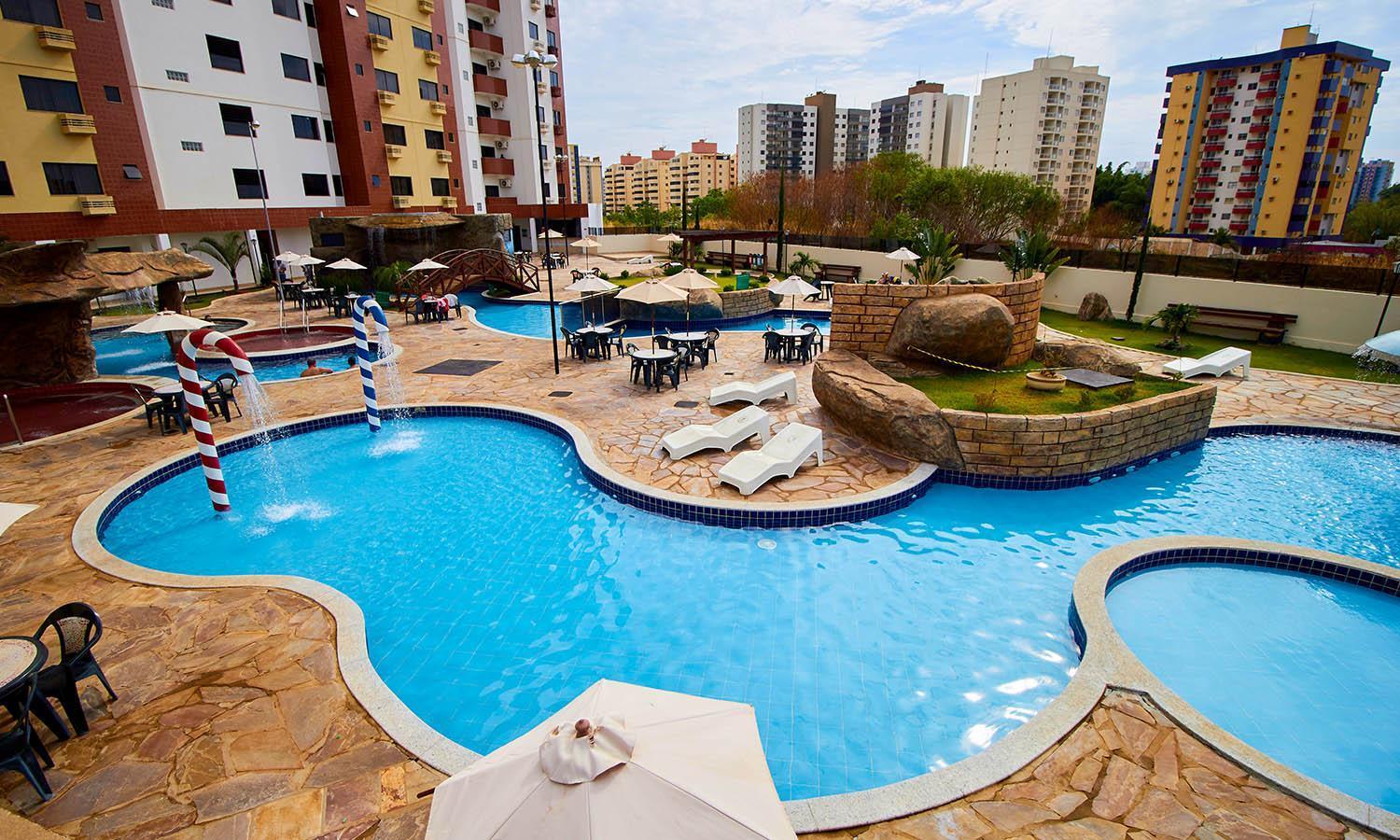 Apartament Golden Dolphin Supreme - Viva Ferias Caldas Novas Zewnętrze zdjęcie