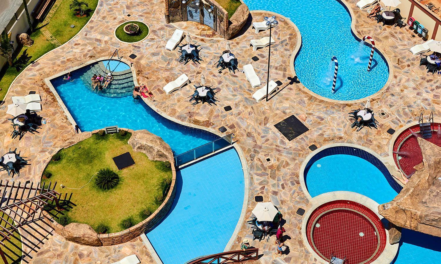 Apartament Golden Dolphin Supreme - Viva Ferias Caldas Novas Zewnętrze zdjęcie